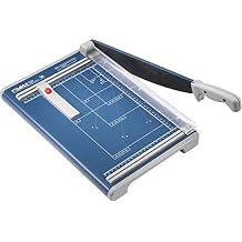 Dahle 533 Professional Guillotine Trimmer, 13-3/8" Cut Length, 15 Sheet Capacity, Self-Sharpening, Manual Clamp, German Engineered Cutter