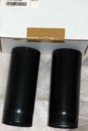 EuroActive Dark Chrome Exhaust Tips for BMW E92 E93 M3