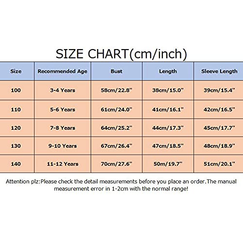 Roupa de banho infantil de duas peças, roupa de banho infantil longa sereia para meninas (azul, 9 a