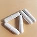 Laboratory Magnetic Stir Bars PTFE Magnetic Stirrer Mixer Stir Bars Large(Diameter 12mm,Length 55mm), 5 Pcs