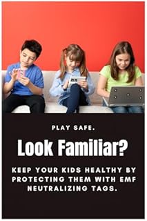 Cell Phone EMF Protection Neutralizers - USA Made - Slim Design - Developed by Dr. Valerie Nelson - 20 Pack