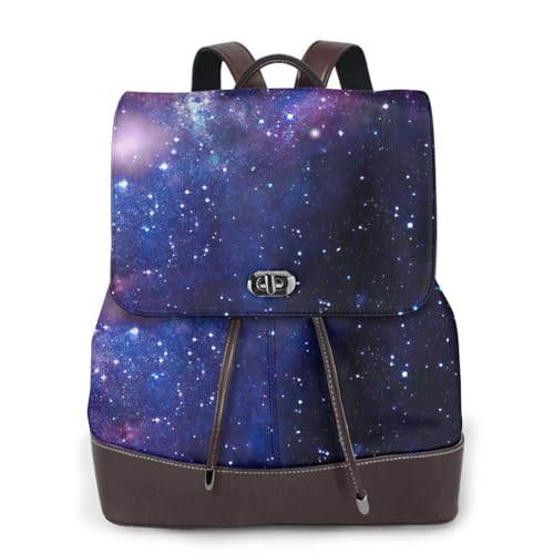 Sac à dos en cuir femme galaxie parfait pour vos sorties urbaines