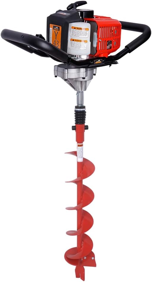 THUNDERBAY Partner Up 1 Man Earth Auger with 43cc, 2 Cycle