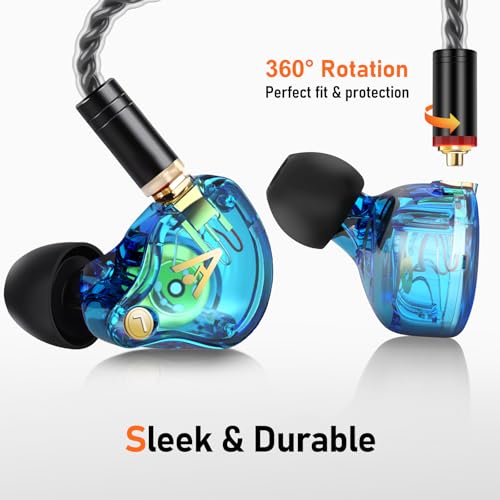 Image of Audiovance Vibes 202MC USB-C HiFi Wired Earbuds, Type-C Headphones with Mic