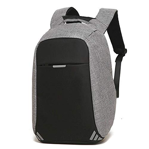 Mochila antirrobo con carga USB y espacio acolchado para computadora de negocios