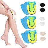 Taloneras Silicona Fascitis 10pcs Plantilla Espolon Calcaneo Talonera Fascitis Plantar Plantillas De Gel Protector Talon Zapato Para El TalóN Para Apoyar Reducir Los Golpes Tendinitis 34-39