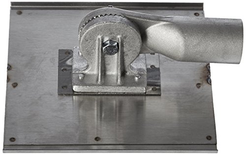 Kraft Tools CC026 8x8 Stainless Steel Walking Seamer/Groover 1/2R w/Threaded Handle Socket