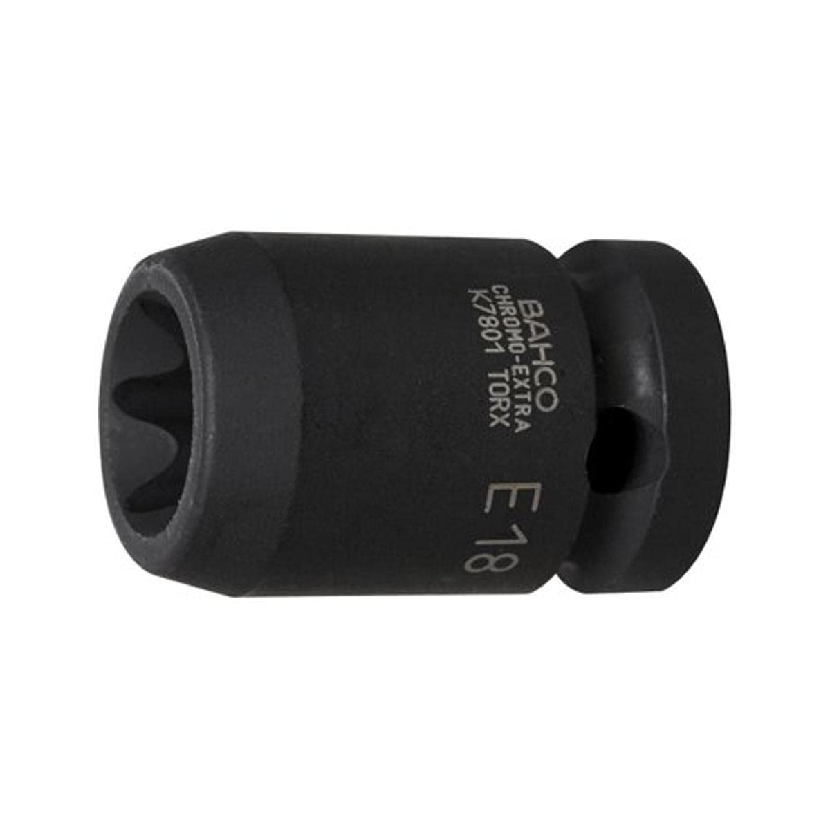 Bahco K7801TORX-E20 E20 Socket, Black, 1/2-Inch