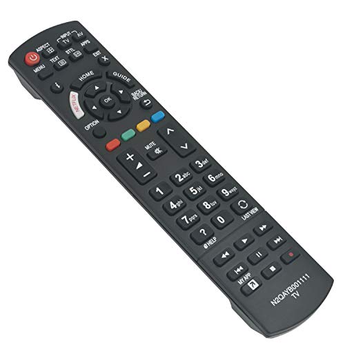 VINABTY N2QAYB001111 Mando a distancia de repuesto por Panasonic LEDTV TX-49EX633E TX-49EXW584 TX-55EXW584 TX-40EX600E TX-55EX600E TX-40EX600B TX-40EX620 TX-40EX633 TX-43EXW604 TX-49EX600B TX-49EXR600