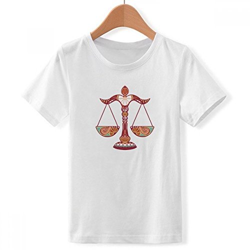 T-shirt Balance constellation blanc pour le quotidien des garçons XXXL