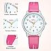 Imagen de KDM Reloj Niño Niña Reloj Tiempo de Aprender Impermeable Relojes de Pulsera Analógico Deportivos de Cuarzo Reloj Infantil Time Teacher