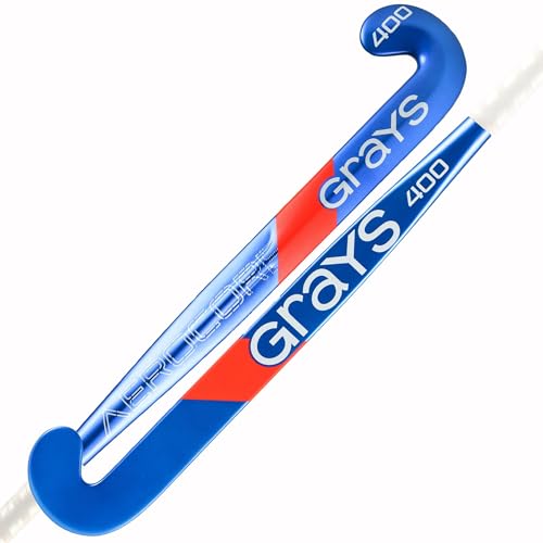Image of GRAYS AC400 Dynabow-S Composite Hockey Stick - Junior (Blue, 34")