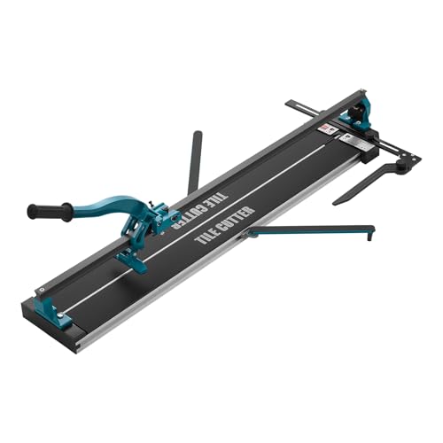 Miniatura 9 de Vevor Cortador De Azulejos 1000 Mm Cortador Manual De Azulejos Muela De Corte De Carburo De Tungsteno Posicionamiento Por Infrarrojos Pies Antideslizantes Para Instaladores Profesionales Principiantes