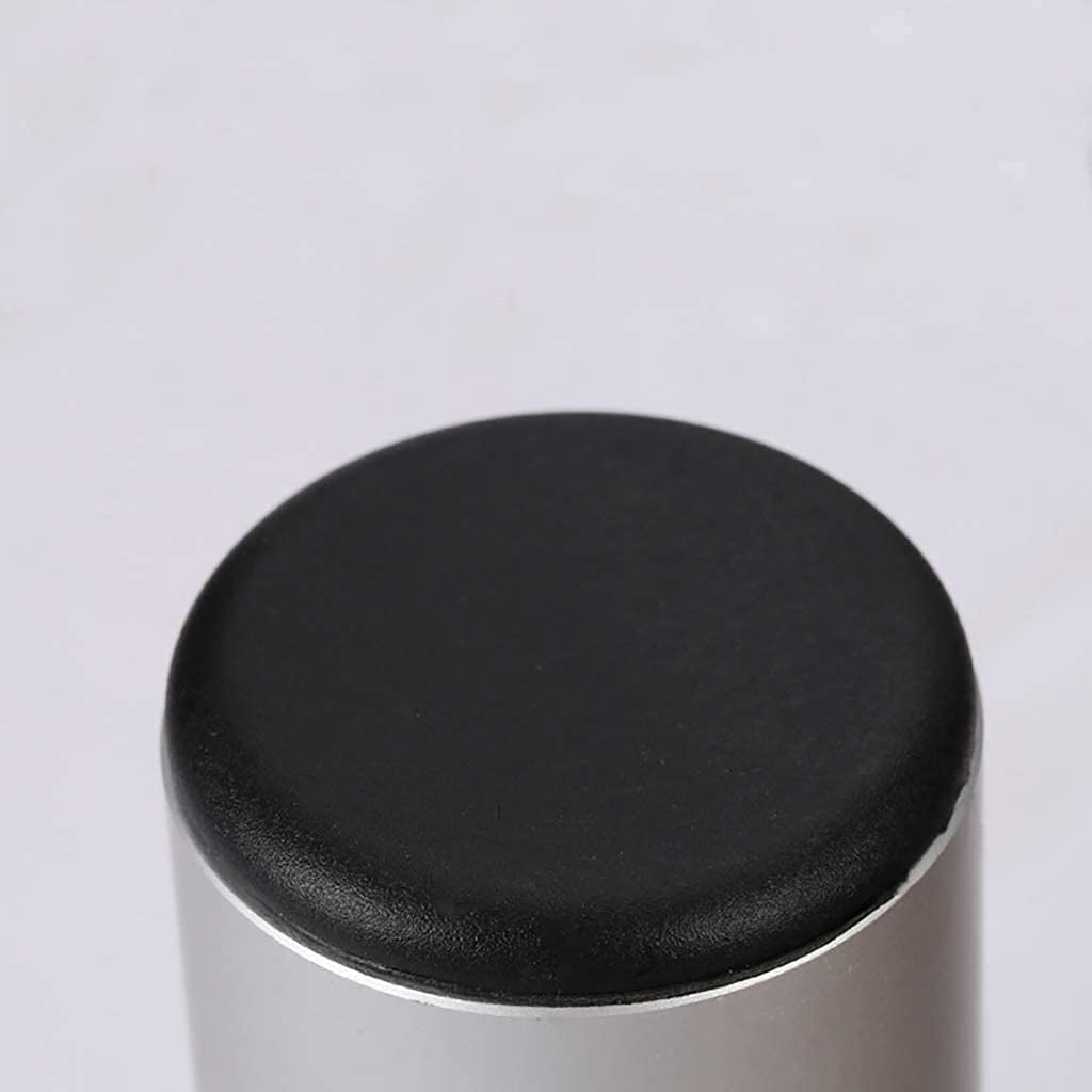 nóżka， Regulowane nóżki meblowe, zestaw 4 szt., stop aluminium, 0-1 cm(Sand Silver,15CM)