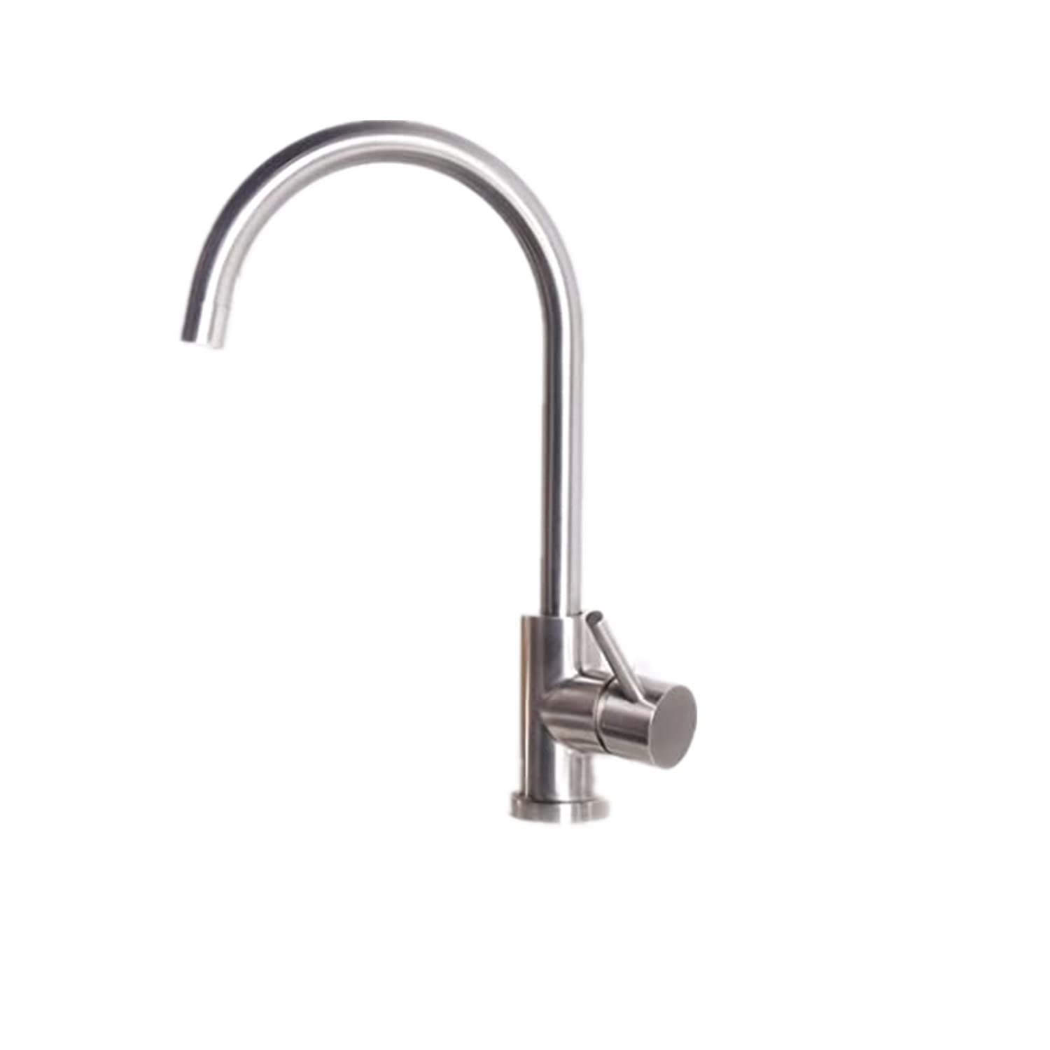 Amazon | Trywellキッチン蛇口 混合栓 シングル レバーワンホール