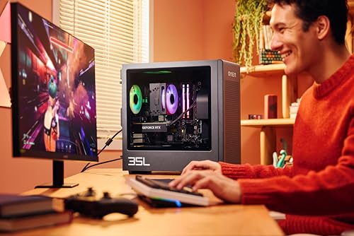 Gaming OMEN 35L GT16-1003ns (Processore AMD Ryzen 5 9600, 32 GB RAM, 1 TB SSD, NVIDIA GeForce RTX 5060, FreeDOS) - Nero - PC Desktop - Immagine 5