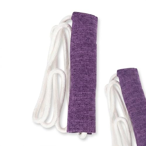 4 Pcs Handstand Trainer Rope 13mm Durable Yoga Wall Rope Set - Strong Hanging Strap for Flexibility, Stretching, Doorway Workouts, Yoga, Pole Dance & Aerial Training