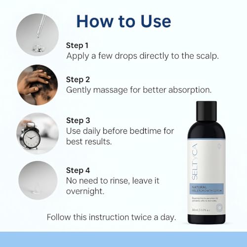 Image of Hair Growth Serum with Redensyl, Capixyl, Anagain, Procapil, Capilia Longa & Biotin | Lightweight Non-Greasy Hair Serum for Hair Fall Control & Thicker Looking Hair | For Men & Women | 60 ml