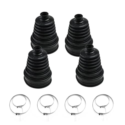 Kit de bota CV de silicona Carhome con abrazadera universal para junta homocinética de coche