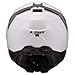 LS2 Helmets Advant II Modular Motorcycle Helmet W/SunShield (Gloss White - 2X-Large)