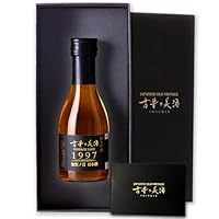 高級 日本酒 ギフト 年代別に選べる 長期熟成 ヴィンテージ 希少古酒 1997年 純米吟醸 加賀ノ月 古昔の美酒 人気 誕生日 プレゼント 180ml (化粧箱:ブラック) ※ギフトオプションで熨斗選択可
