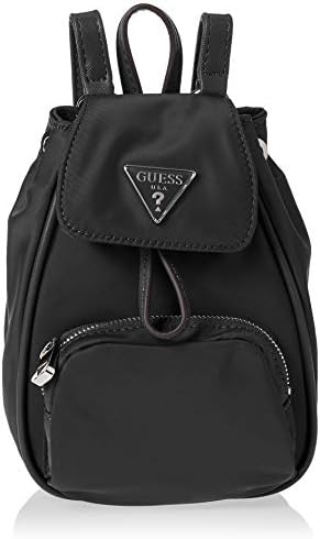 black guess mini backpack