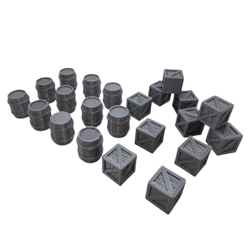 XJPONGC �N���[�g�ƃo���� DND �n�`�Ή� DND �n�` 28mm �_���W�����Y&�h���S�� D&D 40k RPG �~�j�`���A ���RPG �E�H�[�Q�[�����i (�N���[�g12��+�o����11��)