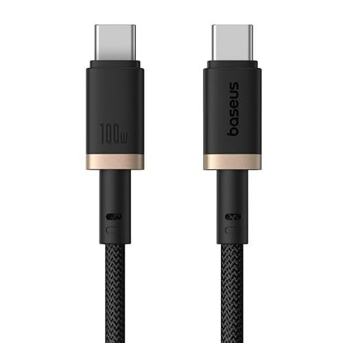 كابل من بيسيوس بطول 2 متر نوع USB تايب-C متوافق مع الهواتف الذكية والأجهزة اللوحية والآيباد