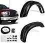 Premium ABS Textured Fender Flares for 1997-2003 for Ford For F150 Bolt On Pocket Rivet Style Matter Black Wheel Fender Flares
