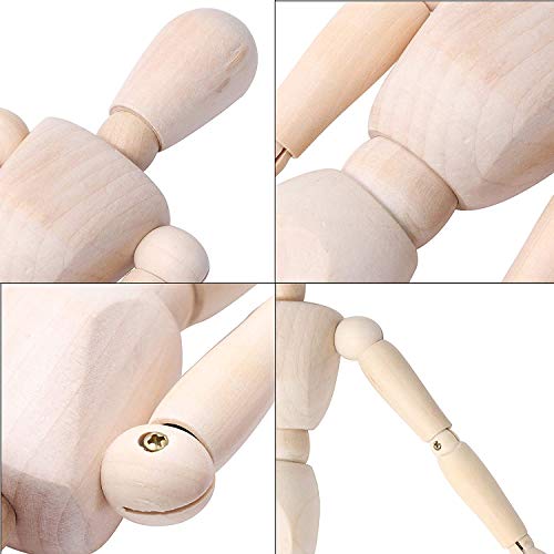 Worison Human Manikin,Mannequin- 5.5 inch 3