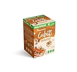 El Almendro - Cubits de Almendra y Caramelo a la Sal - 4x25 gr - Sin Gluten - Sin Aceite de Palma - Sin Aromas Artificiales