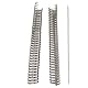 Förderband gummi verbinder 2pcs für Transportband Gurtverbinder Riemenverbinder Flachriemen Werkzeug Reparatur Klammern Gelenk Riemenverbinder Fördergurt Transportbandverbinder (290x20x15mm)