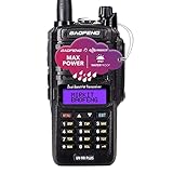 Radio de mano fácilmente programable en el software Chirp con lista especial de firmware Mirkit para tu UV 9R plus BaofengIP67. El firmware Mirkit se envía bajo petición.
