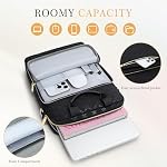 Laptop Tablet Sleeve Bag Carrying Case Fits 14 inch MacBook Pro M5 M4 M3 M2 M1/13.6 inch MacBook air M4/M3/M2/13 Inch iPad Pro M4 Air M3/12.9 inch iPad with Keyboard, Black