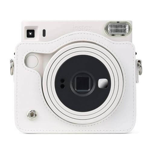Image of Fujifilm Instax Square Film Twin Pack (40 Exposures) with Case and Storage Box Bundle (White) (4 Items)