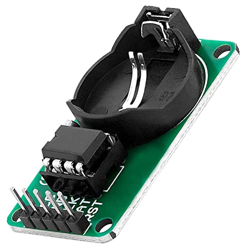 AZDelivery DS1302 Serial Real Time Clock RTC Reloj Tiempo Real Módulo Compatible con Arduino y Raspberry Pi con E-Book Incluido!