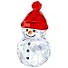 Swarovski Rocking Snowman Holiday Figurine