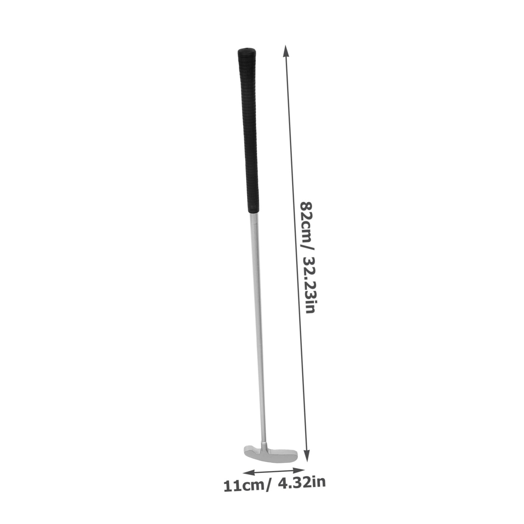 HONMEET Golf Putter Training Aid Grip Swing Training Balls for Adults Zinc Alloy Material Reusable Practice Balls