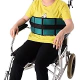 WLKQ Cinturón Sujeción Pélvico, Cinturón De Sujecion Abdominal para Silla De Ruedas O Sillón Geriátrico, para Silla De Ruedas, para Sofá, Cierre con Clip, Ajustable
