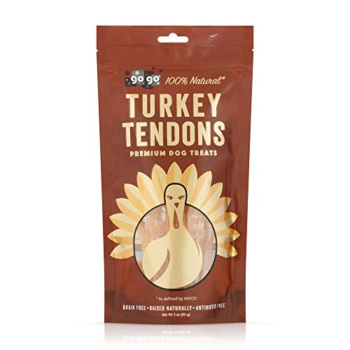 GOGO 3oz Turkey Tendon Strips USDA Certified