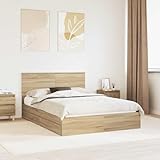Ambiance moderne et entretien facile : le design élégant en chêne Sonoma s'intègre parfaitement dans les styles d'intérieur modernes et met en valeur votre pièce. Les surfaces faciles d'entretien se nettoient facilement avec un chiffon humide, ce qui facilite l'entretien.