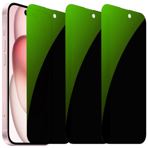 Verre trempé iPhone 15 Plus anti-rayures pour éliminer les reflets