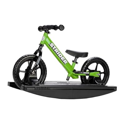 Strider 12  Rocking Base - Helps Teach Baby How to Ride a Balance Bicycle - for Kids 6 Months to 4 Years - Easy Assembly & Adjustments
