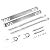 Uniflasy Replacement Parts for Char-Broil Commercial 463644220 463642316 466642316 466642416 463675016 2-Burner Gas Grill, BurnerTube, Heat Plate Shield, Adjustable Crossover Tubes Igniter