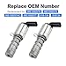 zayody Engine Camshaft Variable Valve Timing Solenoid Oil Control VVT Compatible with Audi A4 A5 A6 A7 A8 Quattro Q5 Q7 RS3 RS7 S4 S5 SQ5 TT S6 S7 S8 Volkswagen Touareg Replacement for 06E109257N
