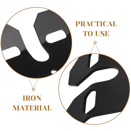 Escudo térmico de hierro negro para evitar quemaduras en rutas de moto todoterreno