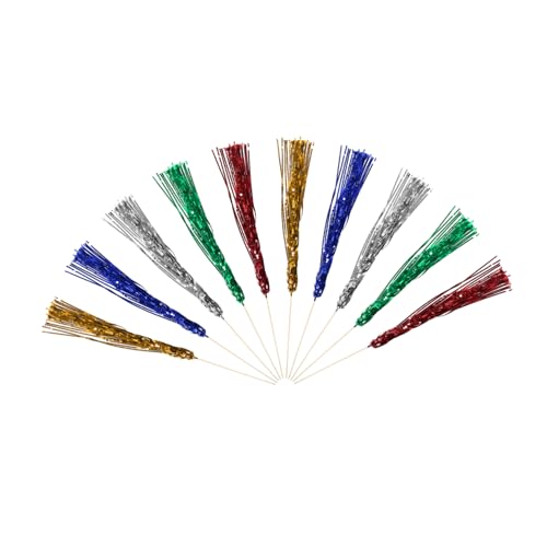 TOVINANNA 10pcs Led Fairy Wands for Weddings Parties and Celebrations Glow Sticks for Wedding Send Offs and Cosplay Events