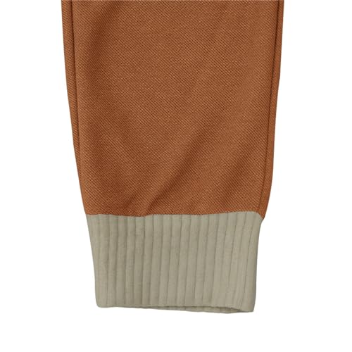 Mens Novelty Pants Drawstring Slim Fit Knitted Sweatpants Casual Loose Lightweight Fashion Trousers with Pockets4