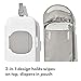 OXO Tot On-The-Go Wipes Dispenser with Diaper Pouch, Gray