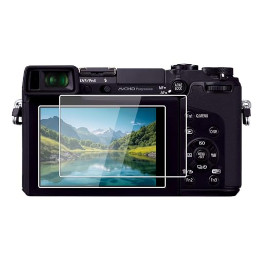 kinokoo Film de verre trempé pour Panasonic GX7/GM1/GM1S/GF7/G6 Film de protection d'écran Crystal Clear Panasonic GX7 GM1 GM1S GF7 G6 sans...